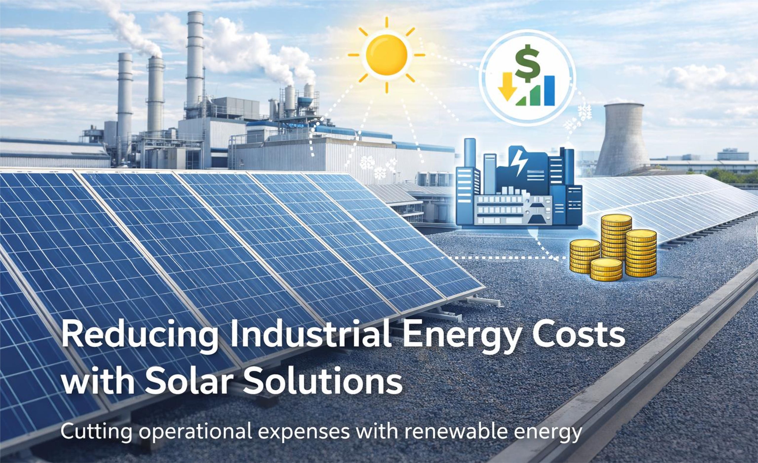 Reducing Industrial Energy Costs with Solar Solutions